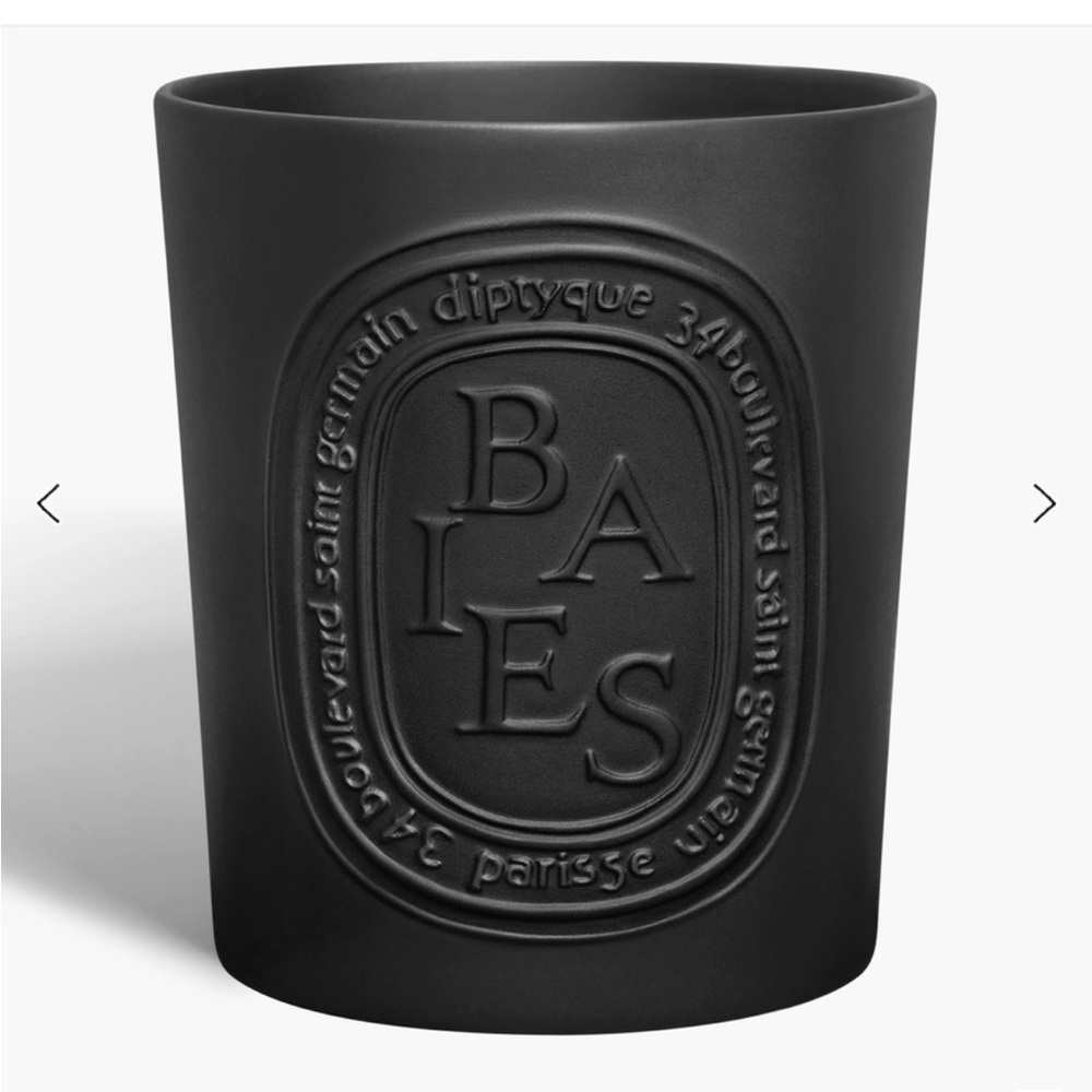Diptyque Baies Large Black Candle 21.2 oz New No Box